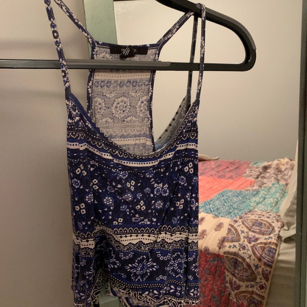 Bohemian tank top